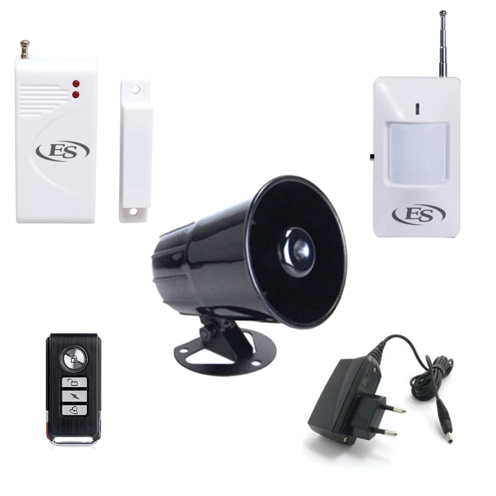 Combo hồng ngoại ES-CB02 báo khách kiêm báo trộm ứng dụng rộng rãi ở nhiều công trình