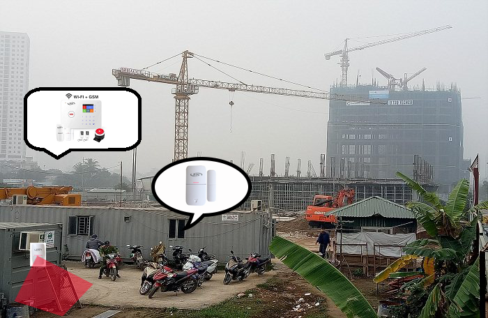 Bộ ES-K11 - Ngăn chặn nạn trộm cắp tài sản khu công trường 
