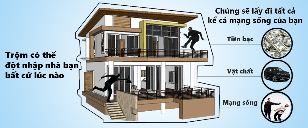 Làm thế nào để đối phó với những kẻ đạo chích?