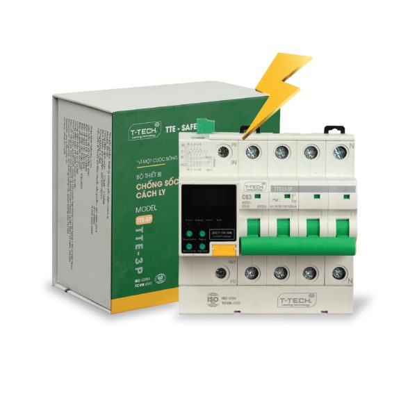 Thiết bị chống sốc điện cách ly 3 pha TTE-SAFE