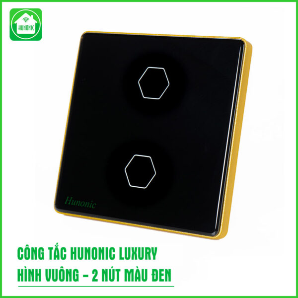 HUNONIC LUXURY HÌNH VUÔNG VIỀN VÀNG