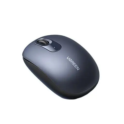 Ugreen 90550 10m 2400dpi Midnight Blue Chuột không dây Silent 2.4ghz kèm pin AA mu105 20090550