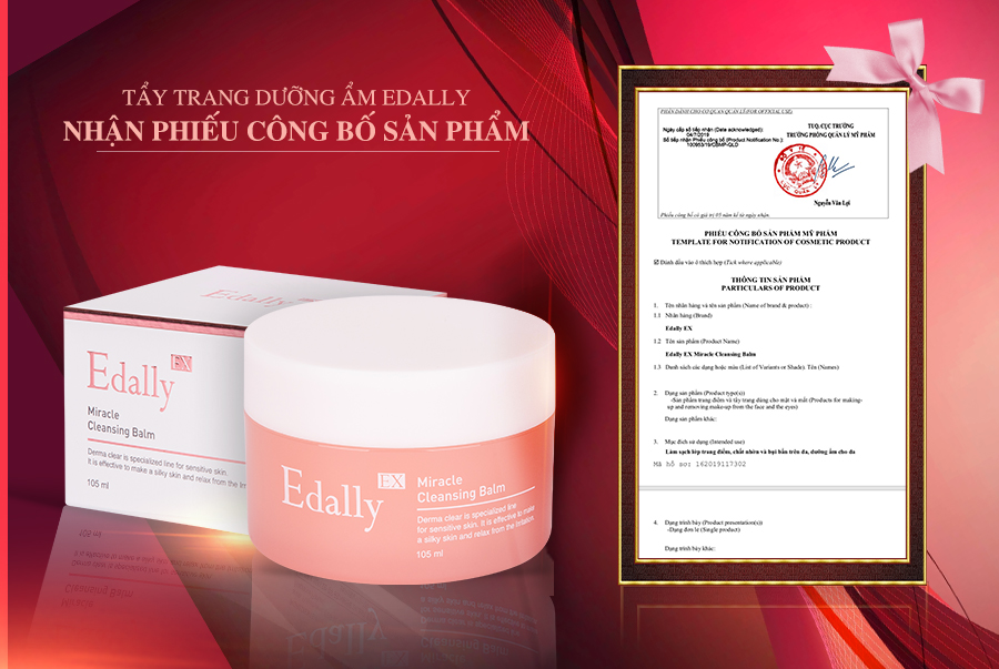 Tẩy trang Edally Miracle Cleansing Balm 1