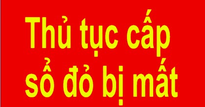 Dịch vụ tư vấn Giấy chứng nhận quyền sử dụng đất bị mất