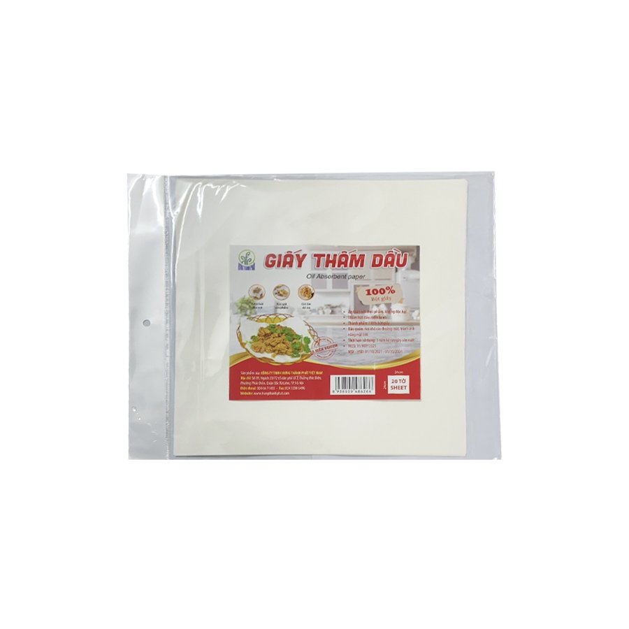 GIẤY THẤM DẦU (HÌNH VUÔNG, TRÒN)
