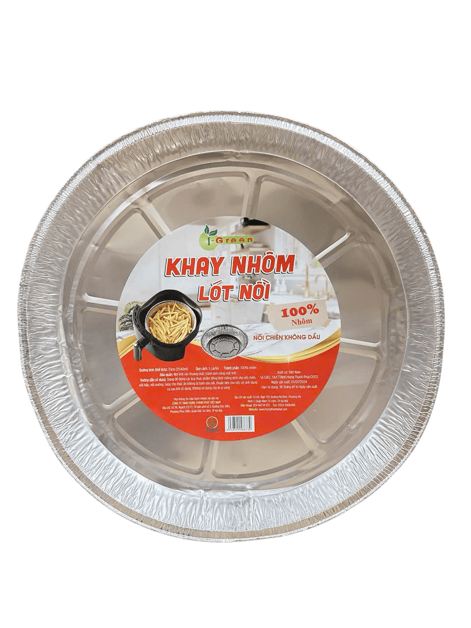KHAY NHÔM LÓT NỒI 33CM