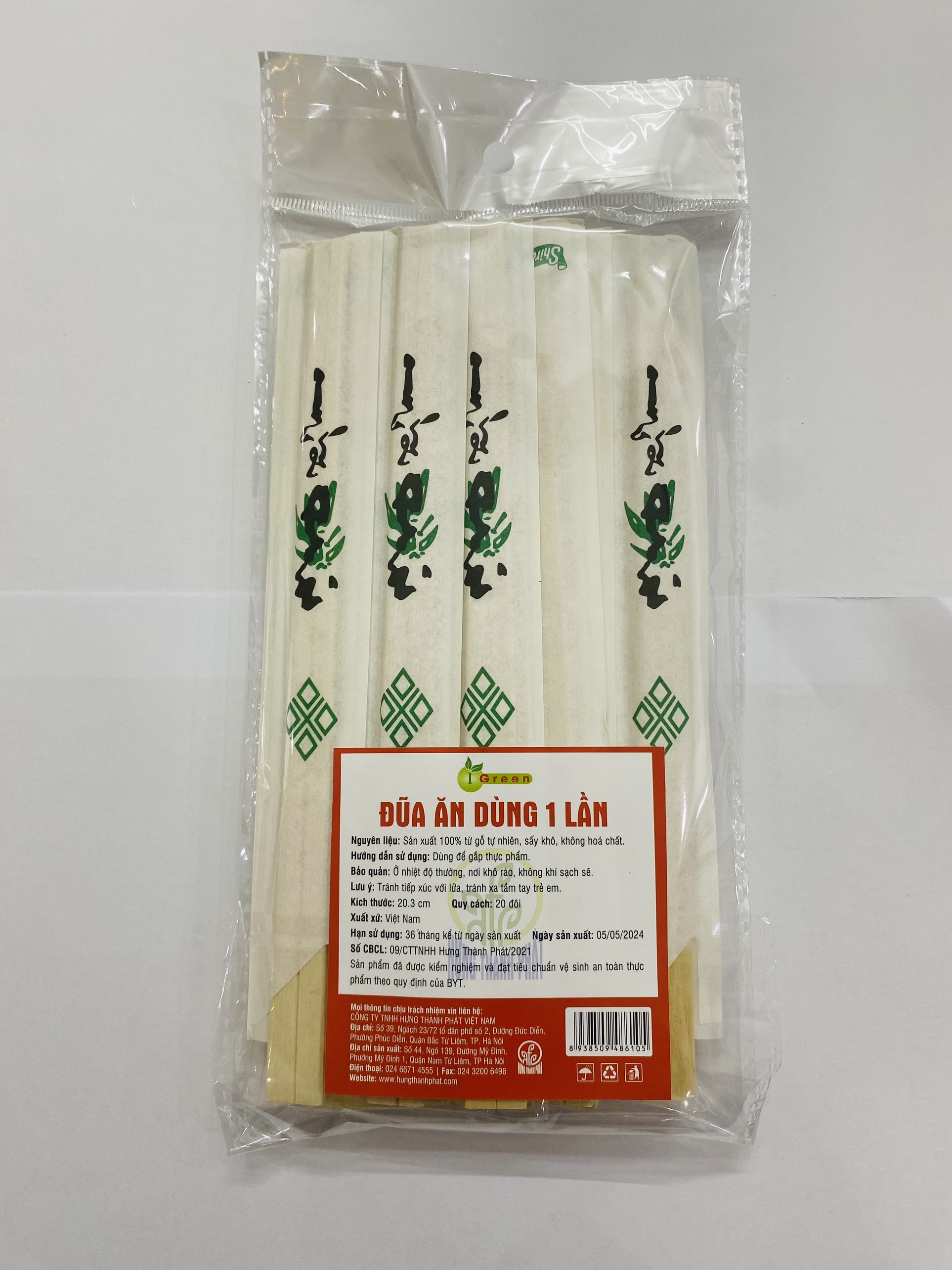 ĐŨA GỖ 20 ĐÔI DÙNG 1 LẦN