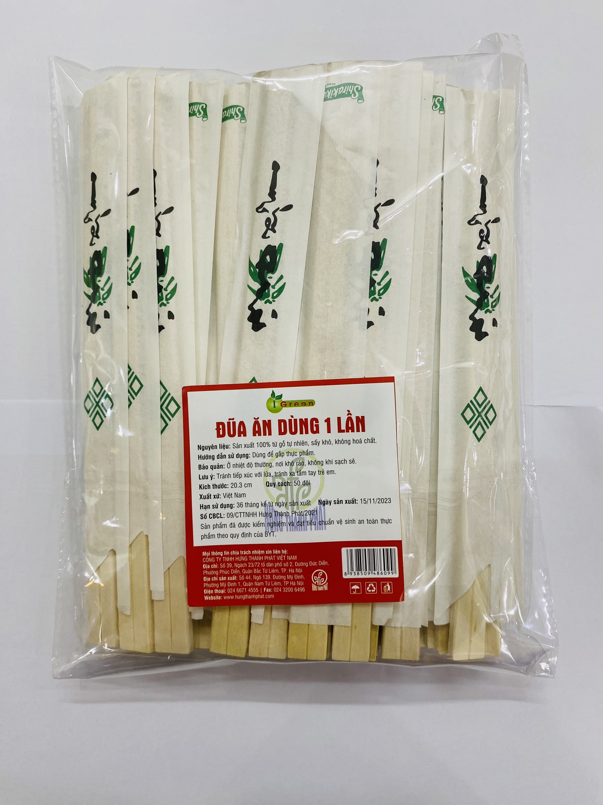 ĐŨA GỖ 50 ĐÔI DÙNG 1 LẦN