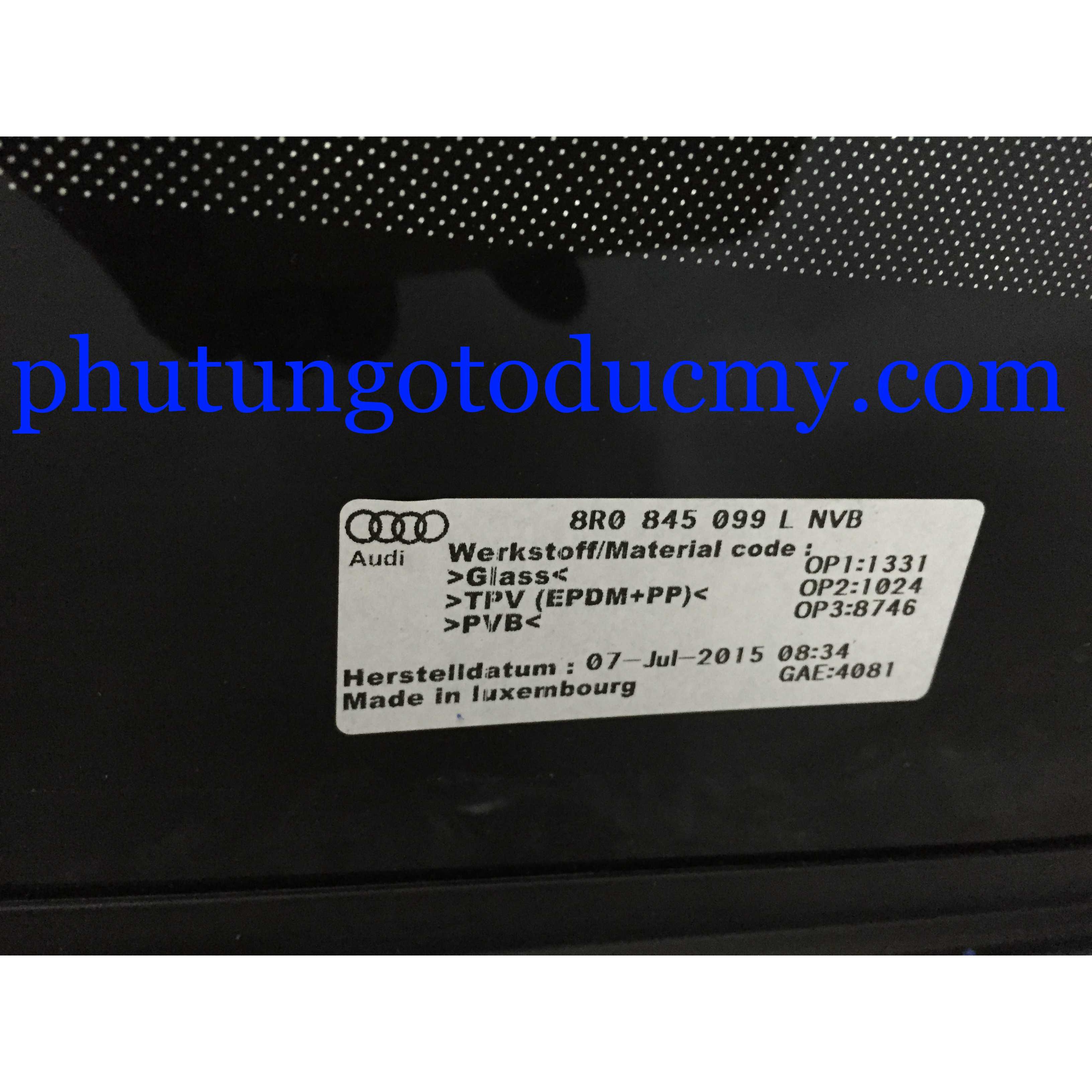 Kính chắn gió Audi Q5 - 8R0845099LNVB 3