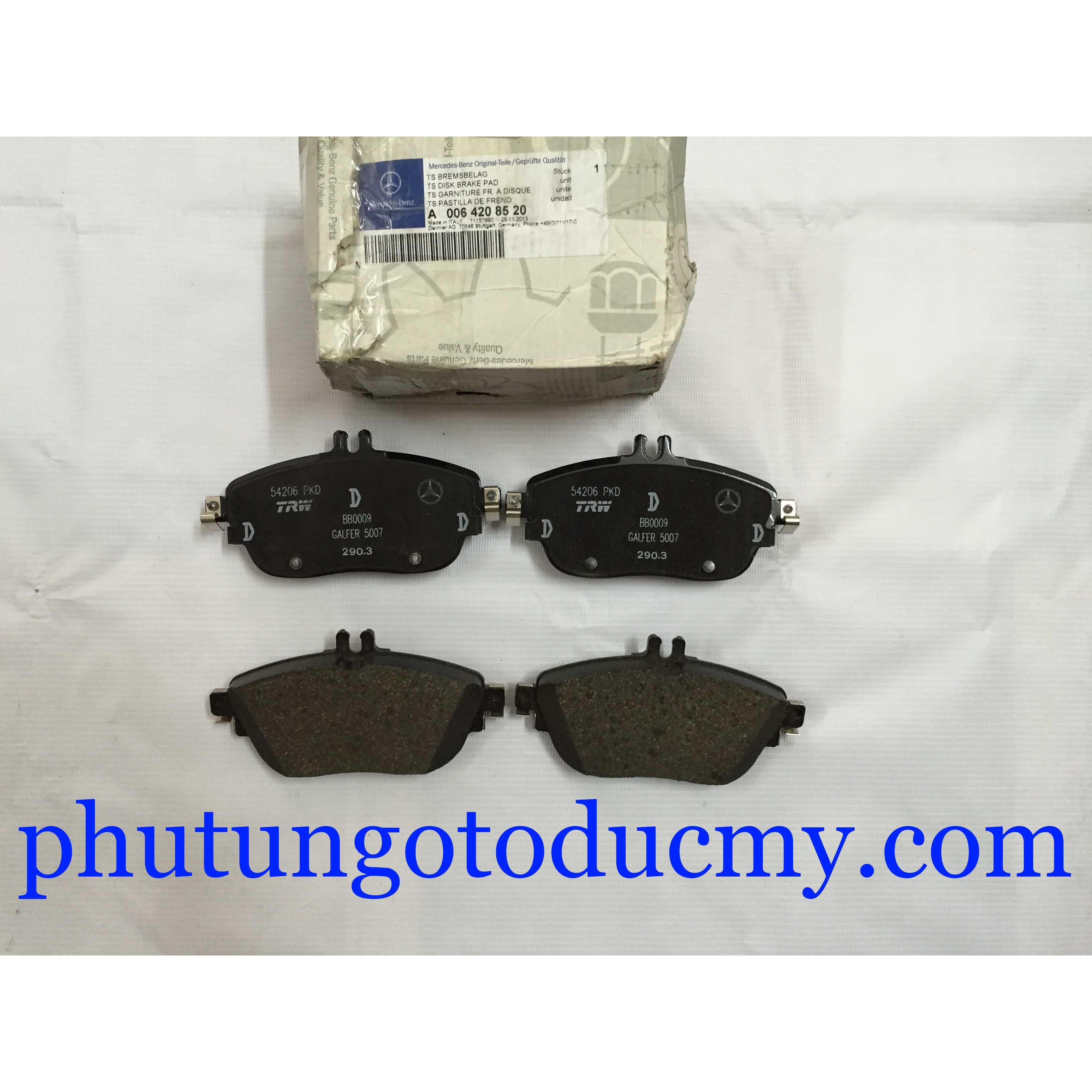 Má phanh trước Mercedes A150, A160, A170 W169 -A0064208520