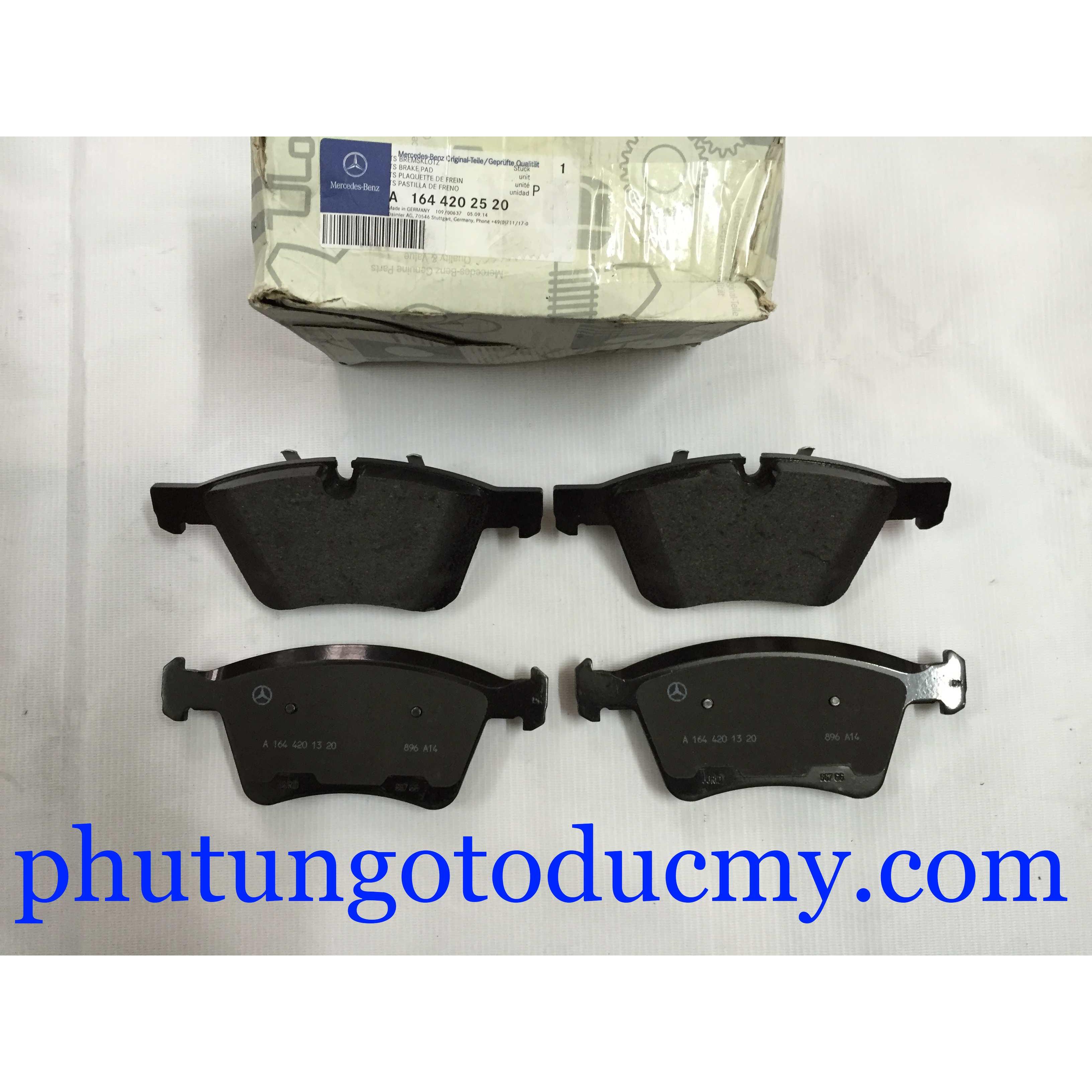 Má phanh trước Mercedes GL450, GL550, GL320, GL350 W164, ML350, ML500 W164-A1644202520