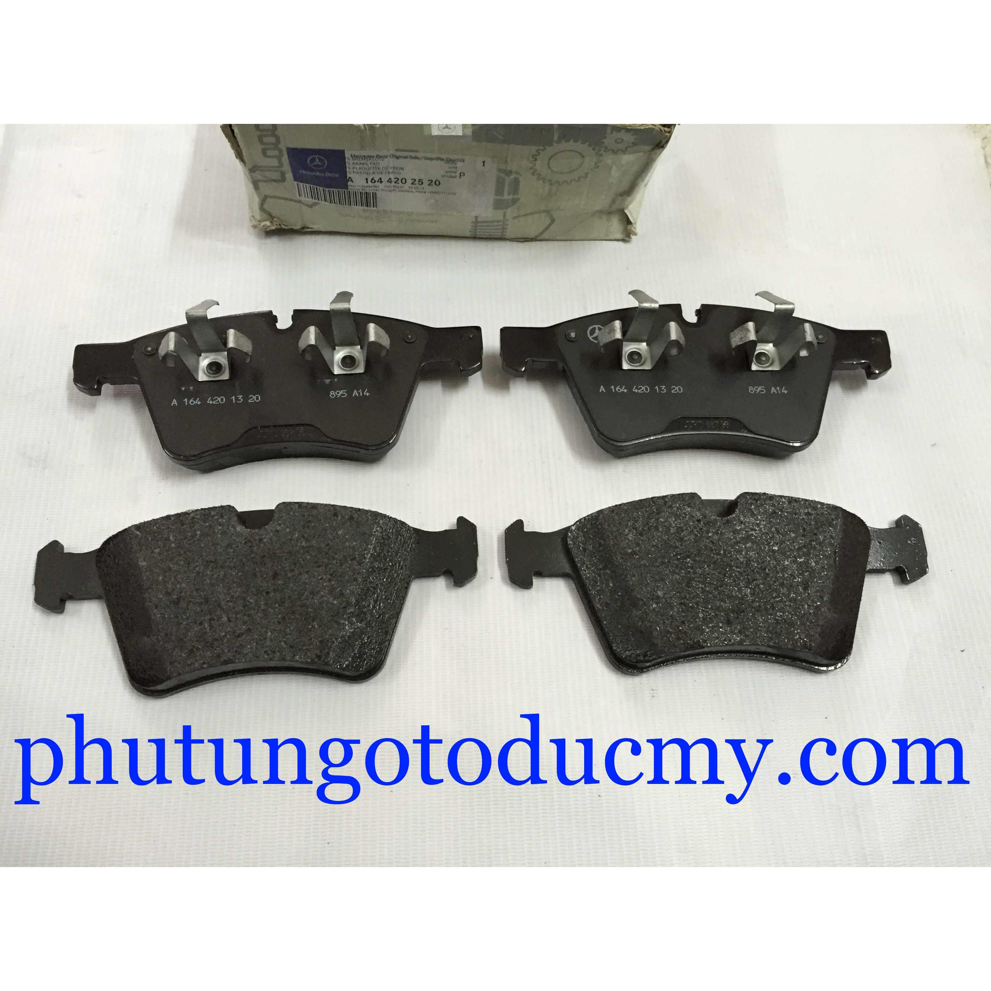 Má phanh trước Mercedes GL450, GL550, GL320, GL350 W164, ML350, ML500 W164-1644202520