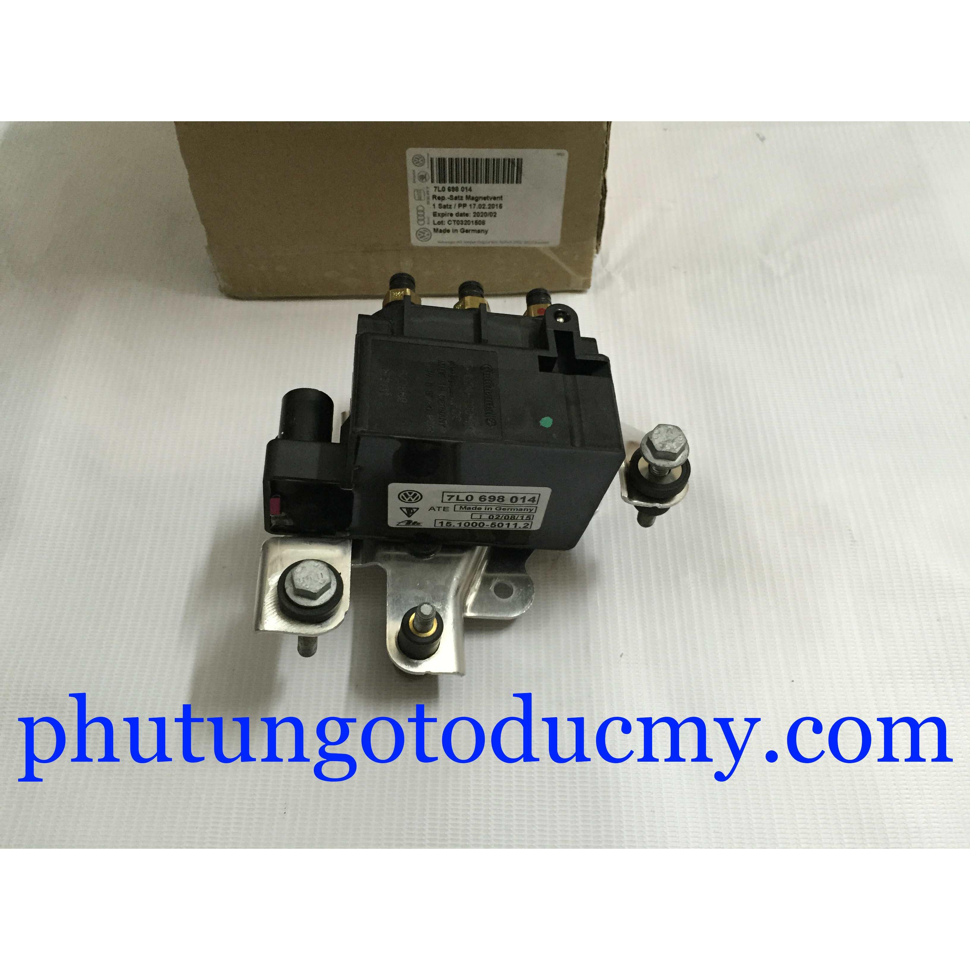 Van chia hơi bơm nâng gầm Audi Q7 - 7L0698014 2