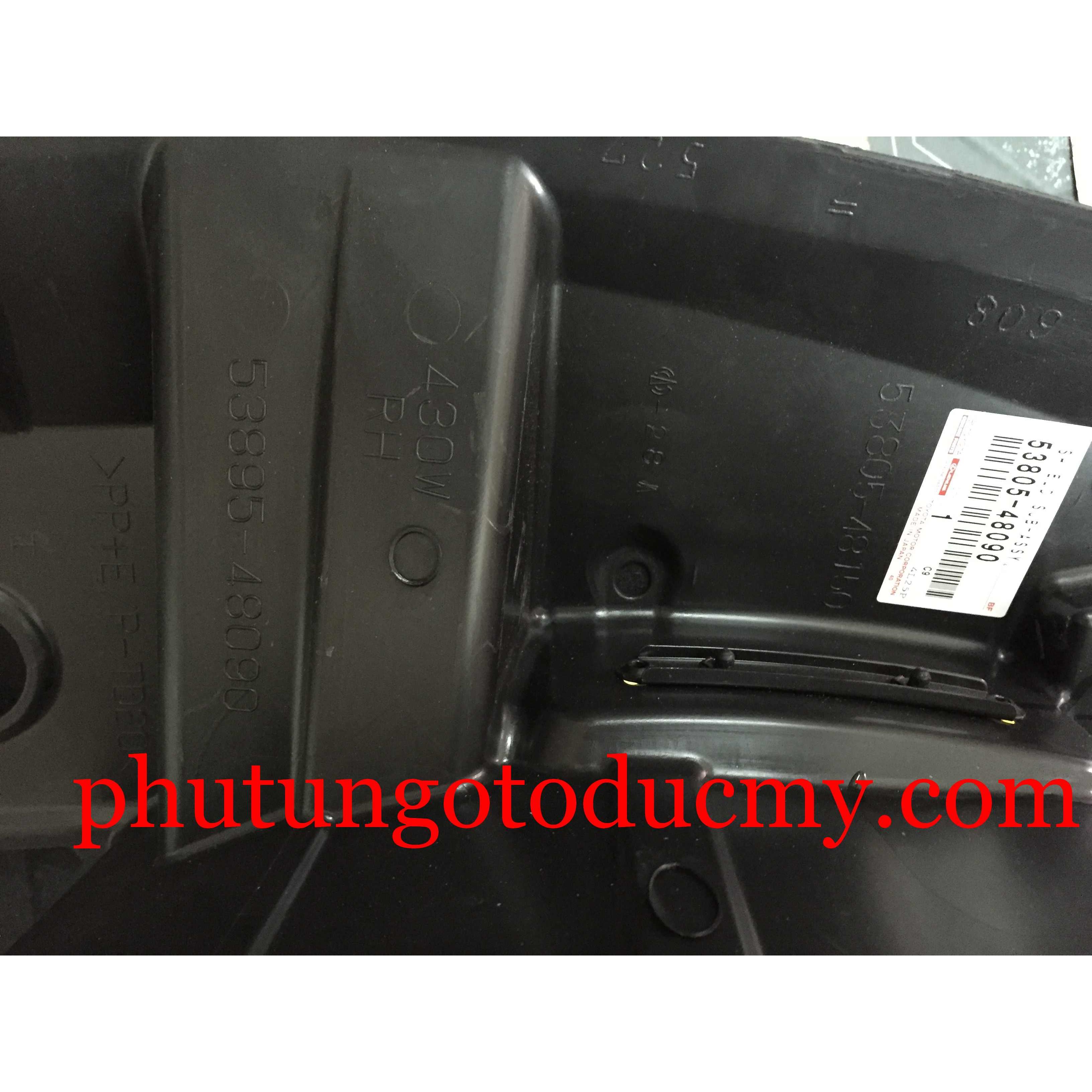 Chắn bùn lòng vè Lexus RX350/RX450H ,53805-48090 3