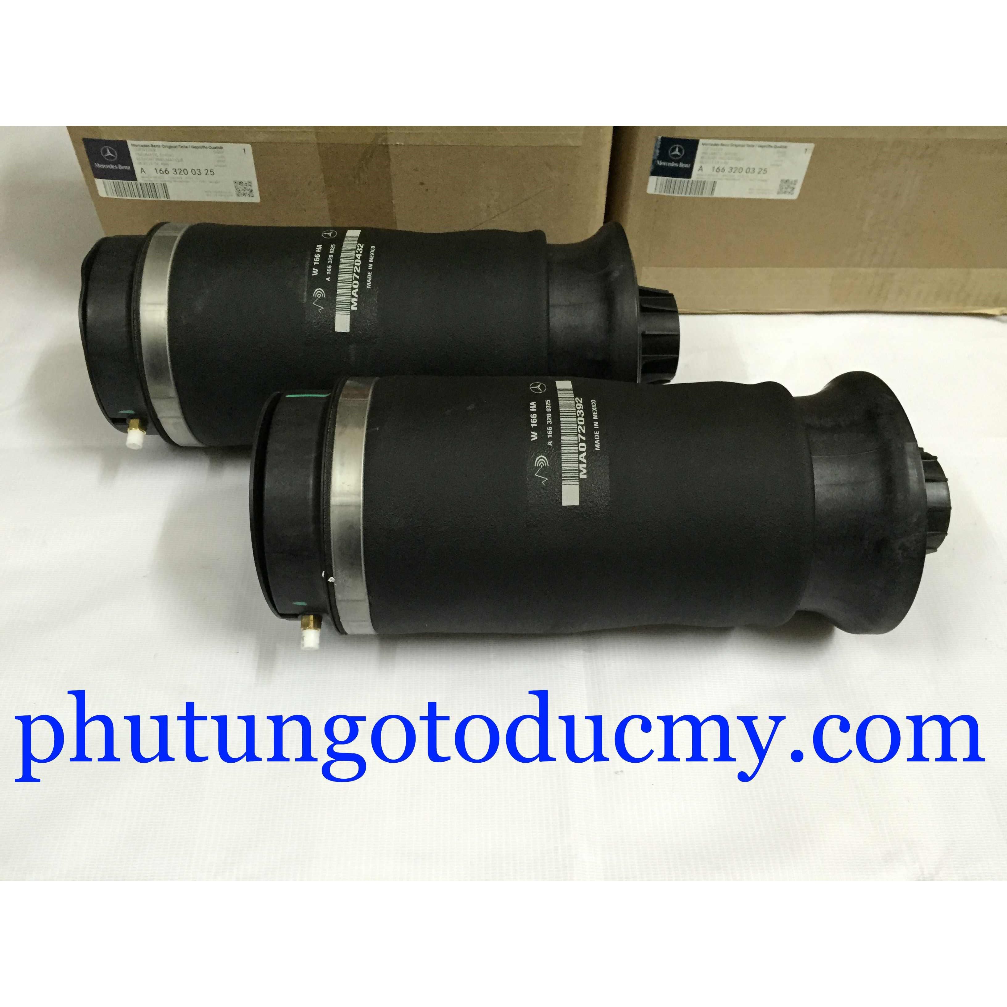 Bóng hơi giảm xóc sau Mercedes GL450, GL550, GL320/350 W164 -A16632003
