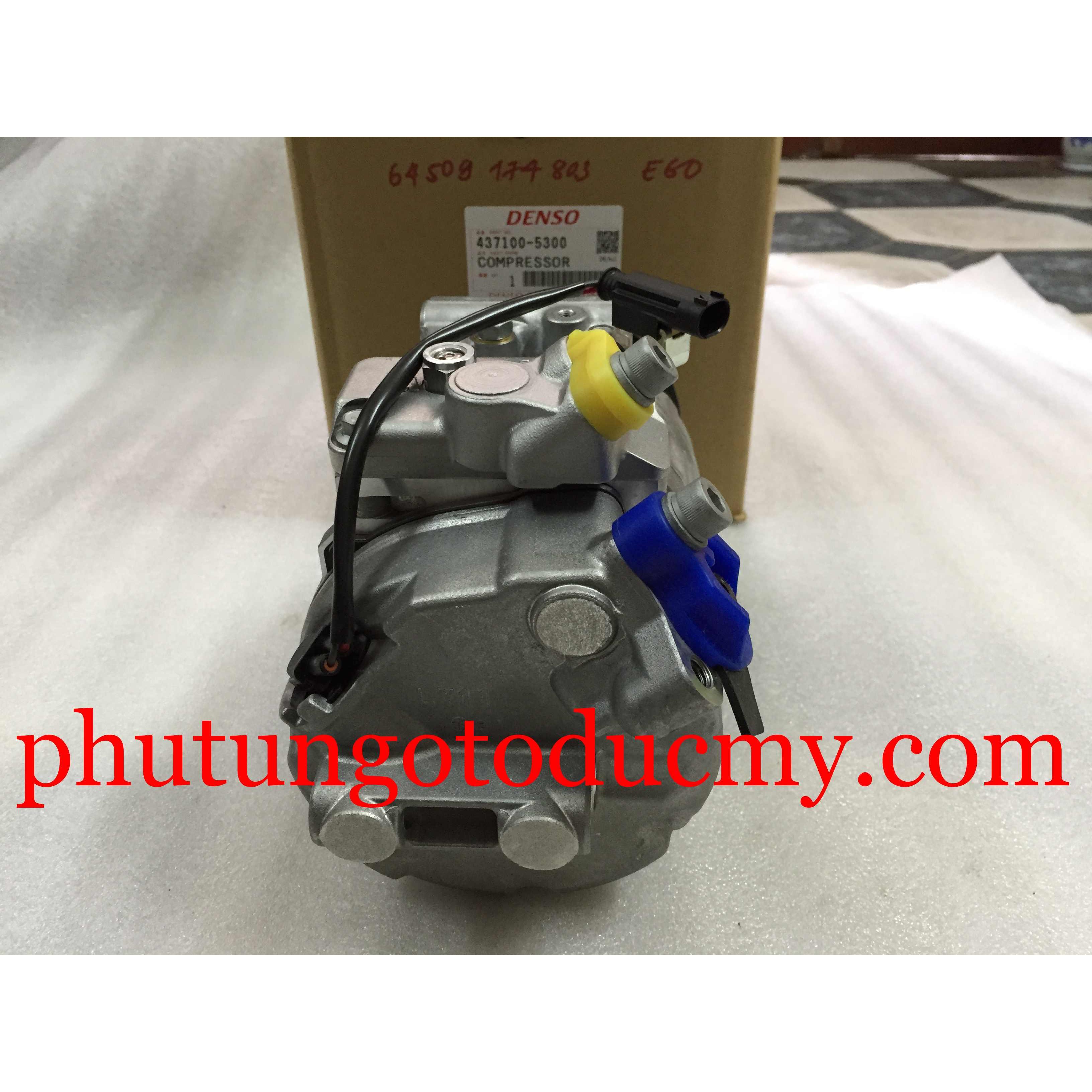 Lốc điều hòa BMW 525i, 530i E60- 64509174803 4