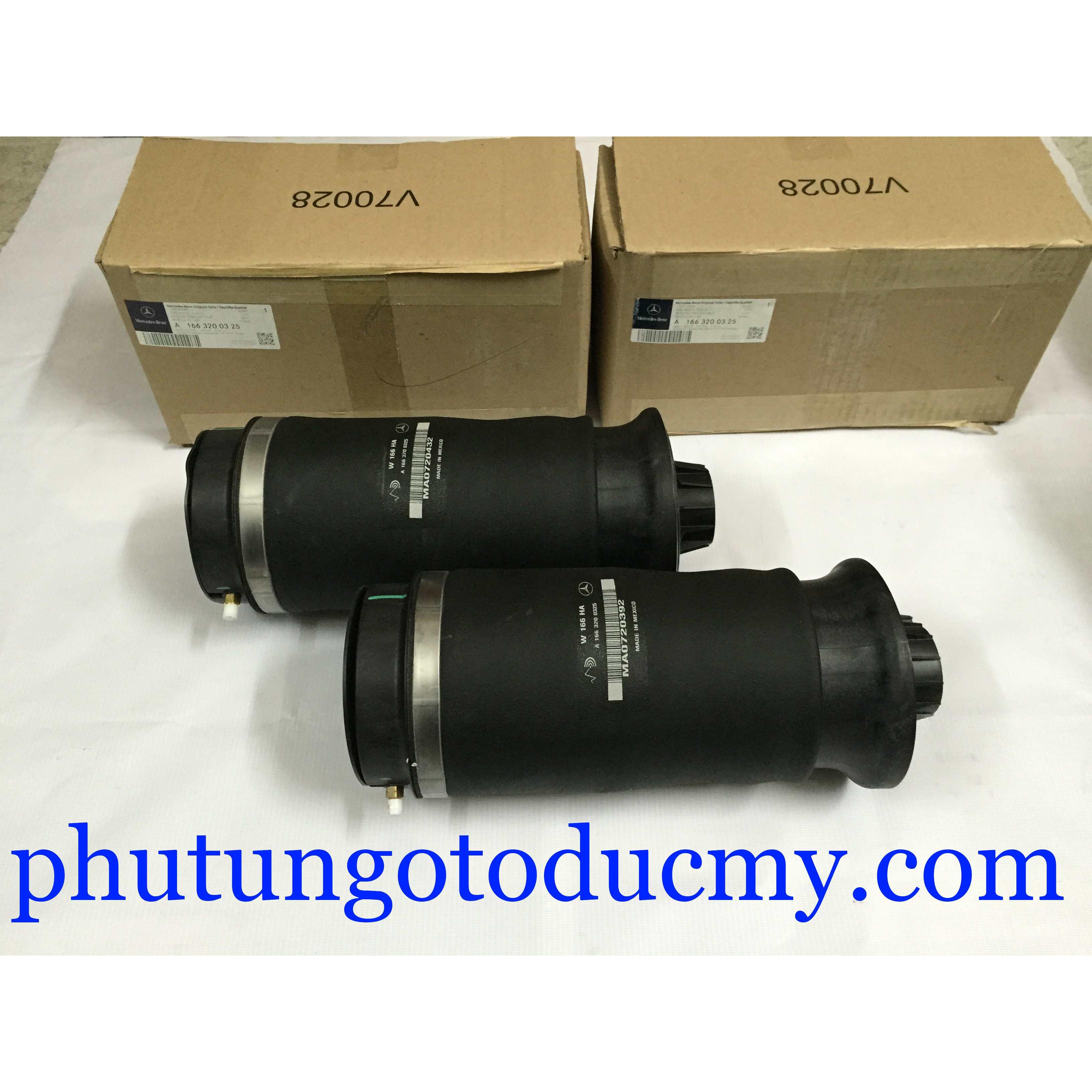 Bóng hơi giảm xóc sau Mercedes GL450, GL550, GL320/350 W164 -A16632003