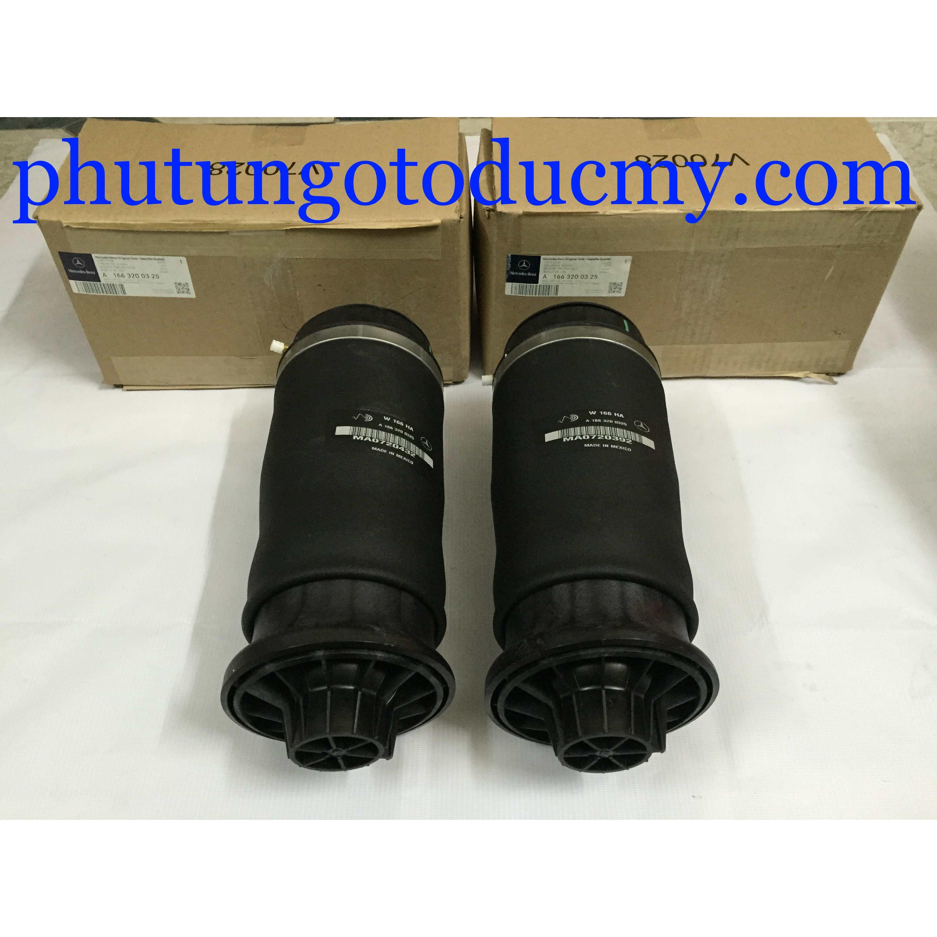 Bóng hơi giảm xóc sau Mercedes GL450, GL550, GL320/350 W164 -A16632003