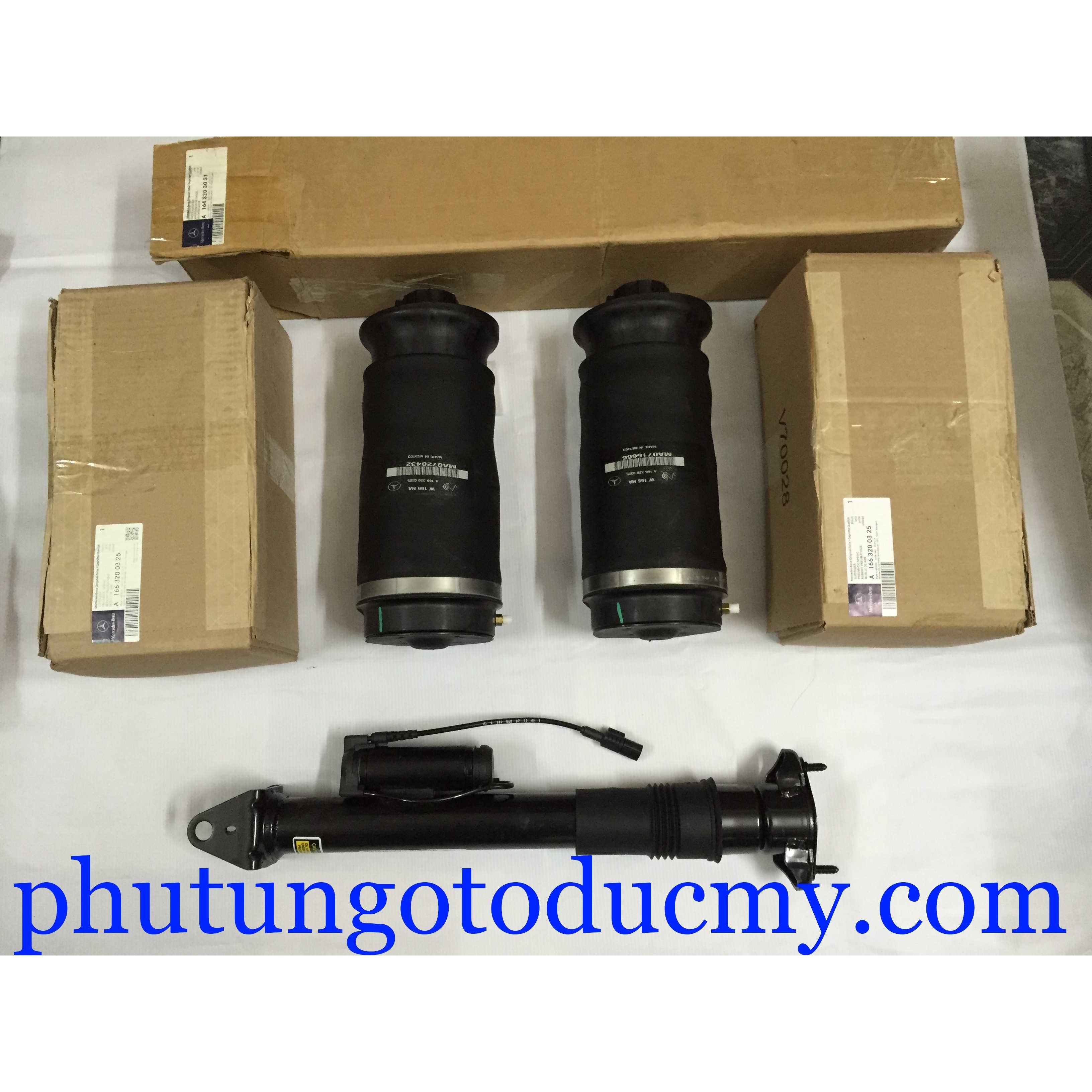 Bóng hơi giảm xóc sau Mercedes GL450, GL550, GL320/350 W164 -A1663200325