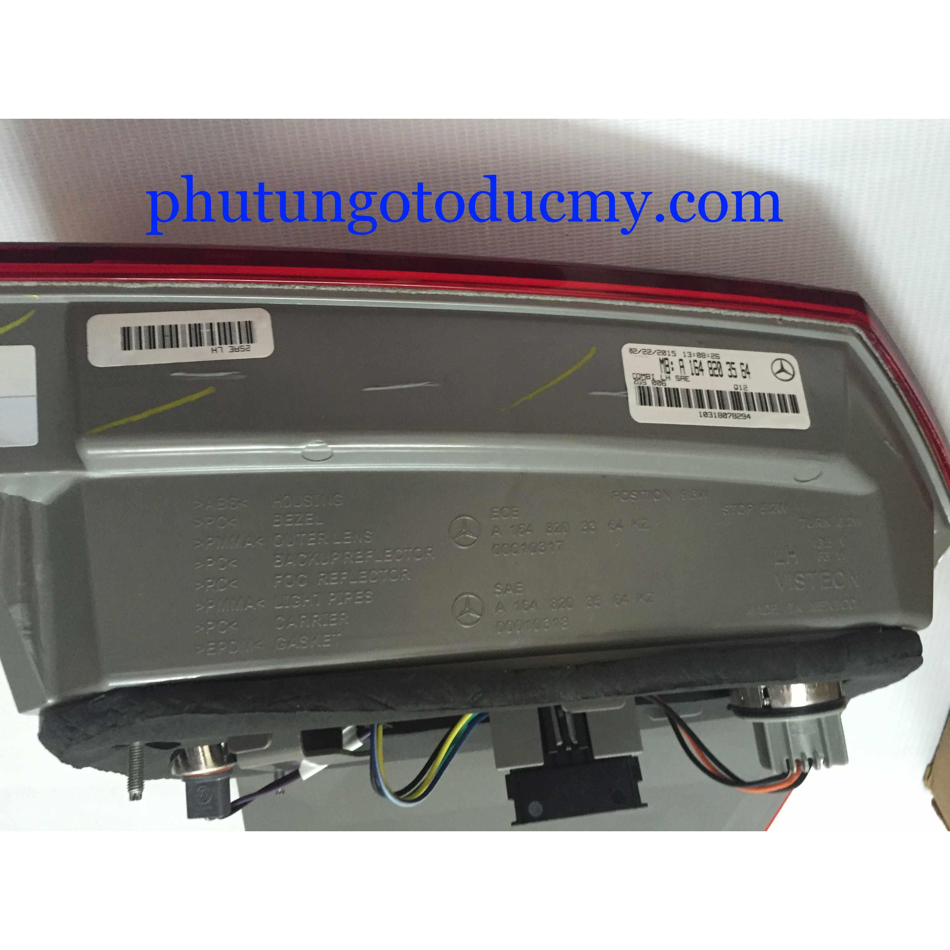 Đèn hậu Mercedes GL450,GL550 W164- A1648203564 4