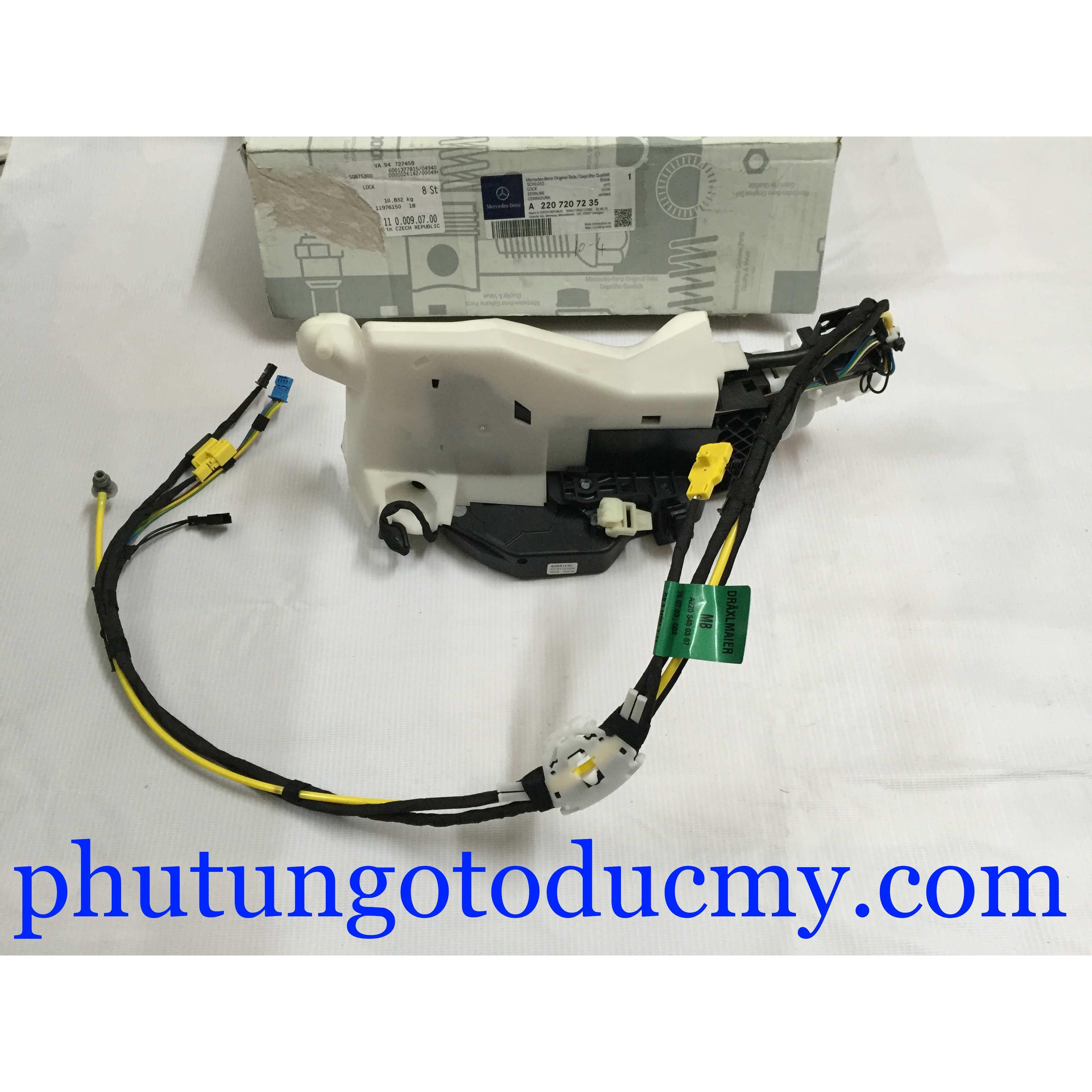 Ổ khóa cửa sau Mercedes S320, S350, S500 W220 - 2207207235