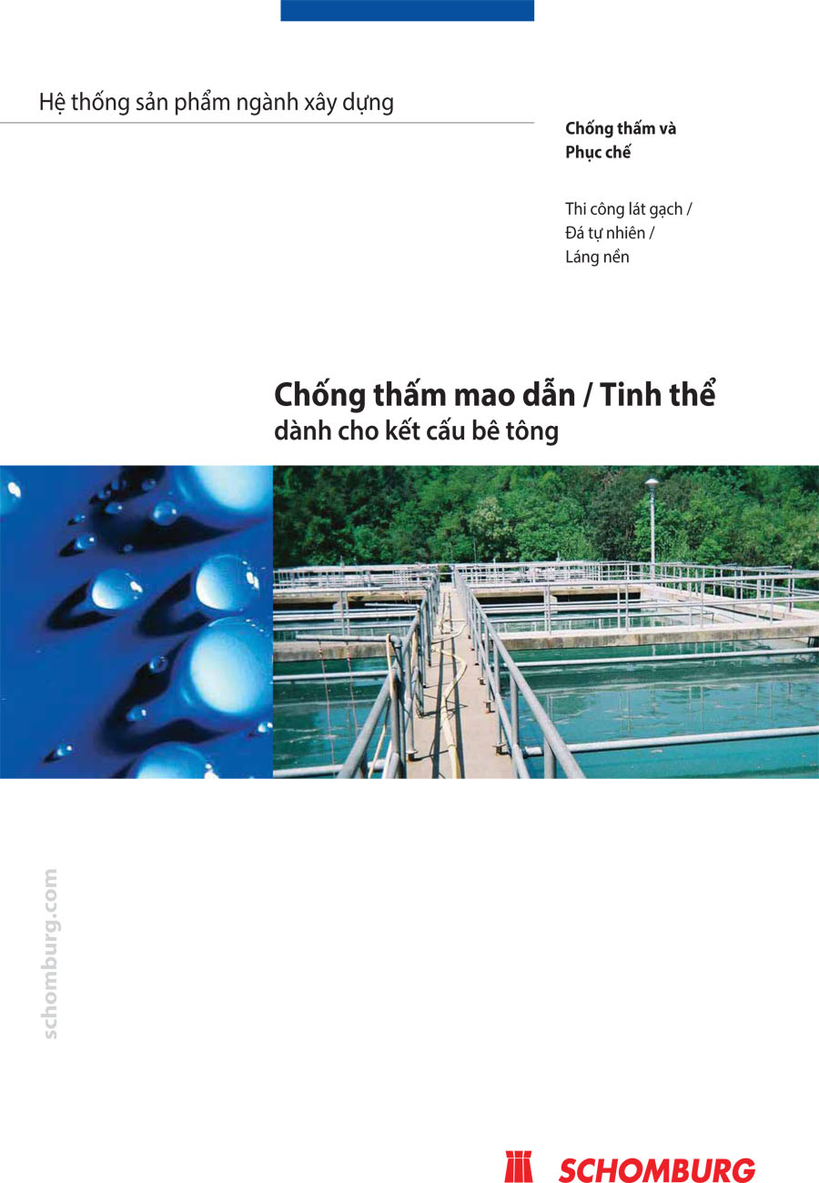 Sản phẩm chống thấm mao dẫn tinh thể AQUAFIN -IC