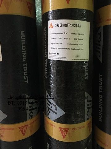 Màng chống thấm Sika Bituseal T130 & T140