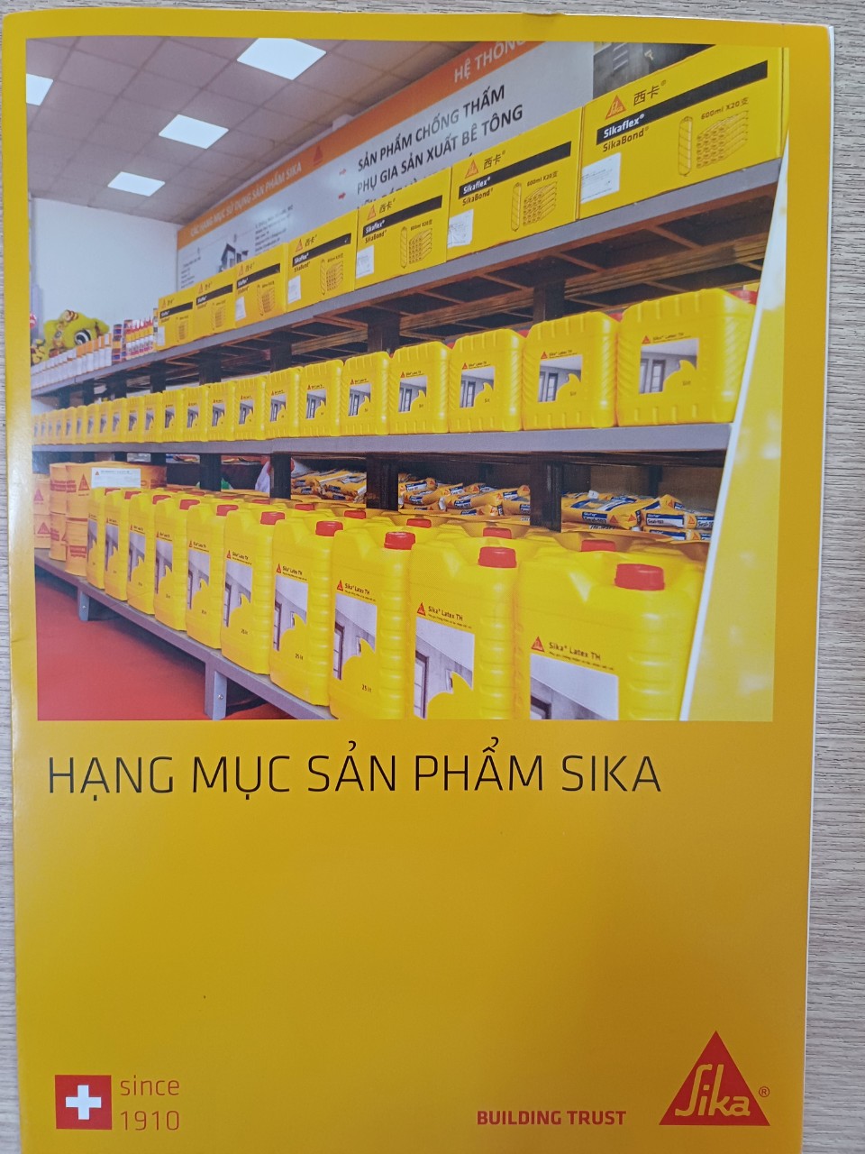 CHỐNG THẤM SIKA THÔNG DỤNG NHẤT