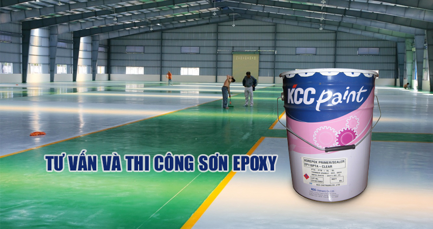 BẢNG GIÁ THI CÔNG SƠN SÀN EPOXY KCC