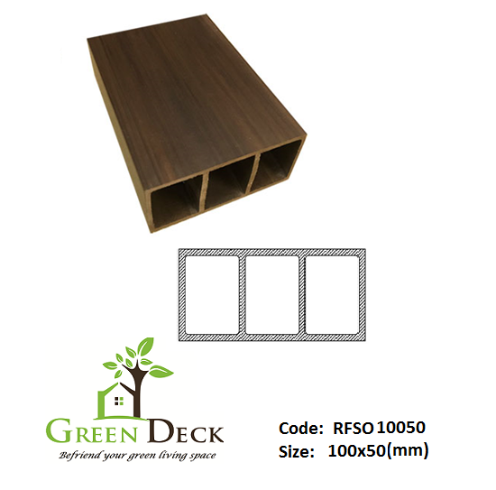 Thanh Gác Mái Kính - Giàn Hoa Gỗ Greendeck RFSO 10035