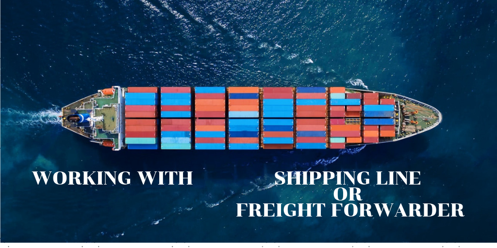 Differences between shipping line and freight forwarder