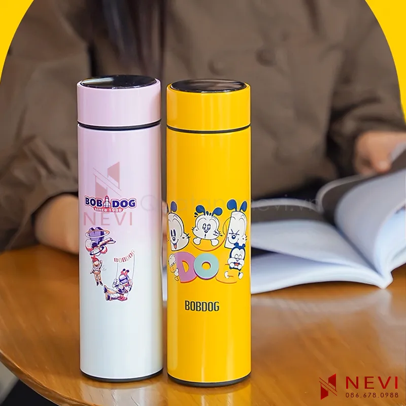 bình giữ nhiệt cung cấp bởi Quà tặng Nevi có thiết kế, màu sắc trẻ trung cho các bạn trẻ năng động