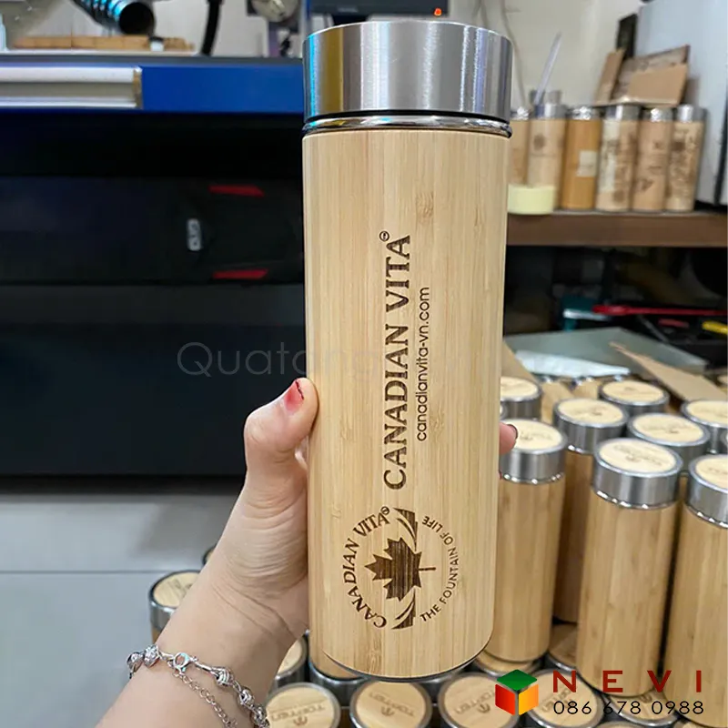 bình giữ nhiệt bằng tre 8