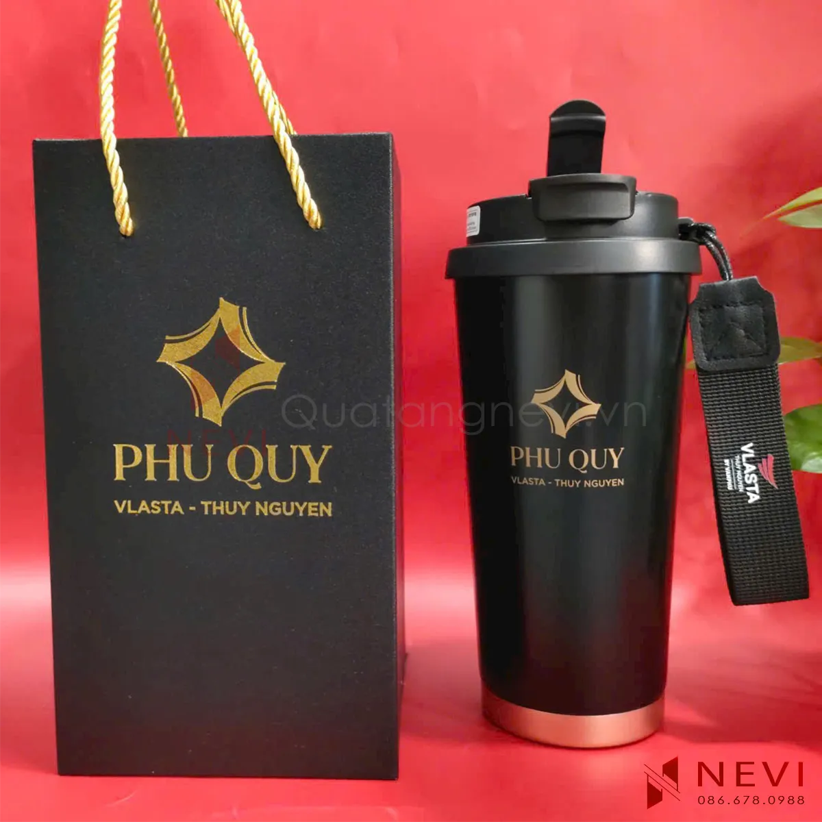 hộp cốc giữ nhiệt làm quà tặng