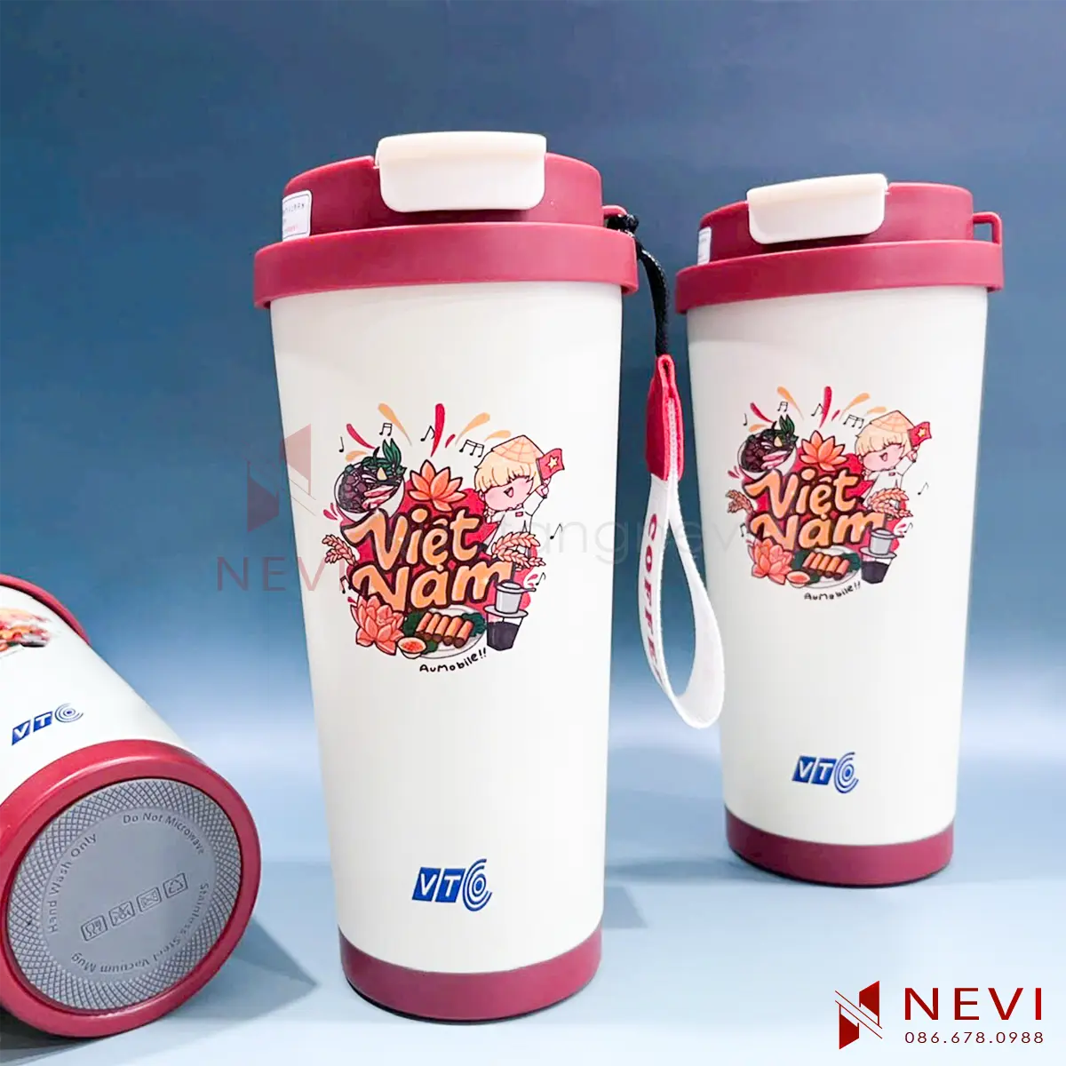 cốc giữ nhiệt in logo làm quà tặng