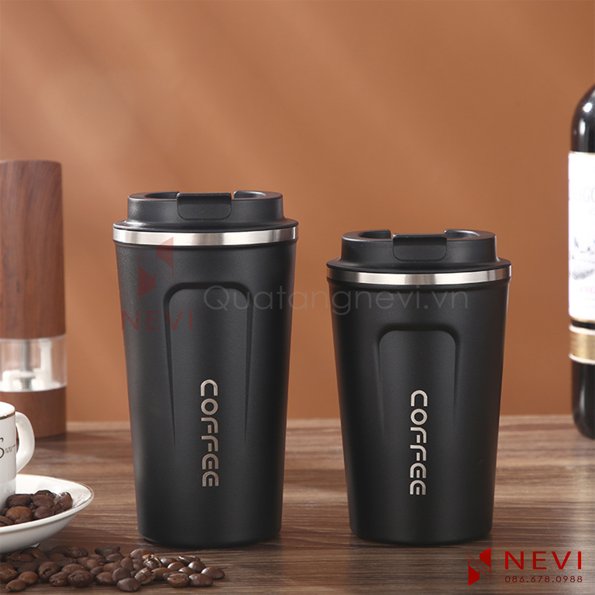 cốc coffee màu đen