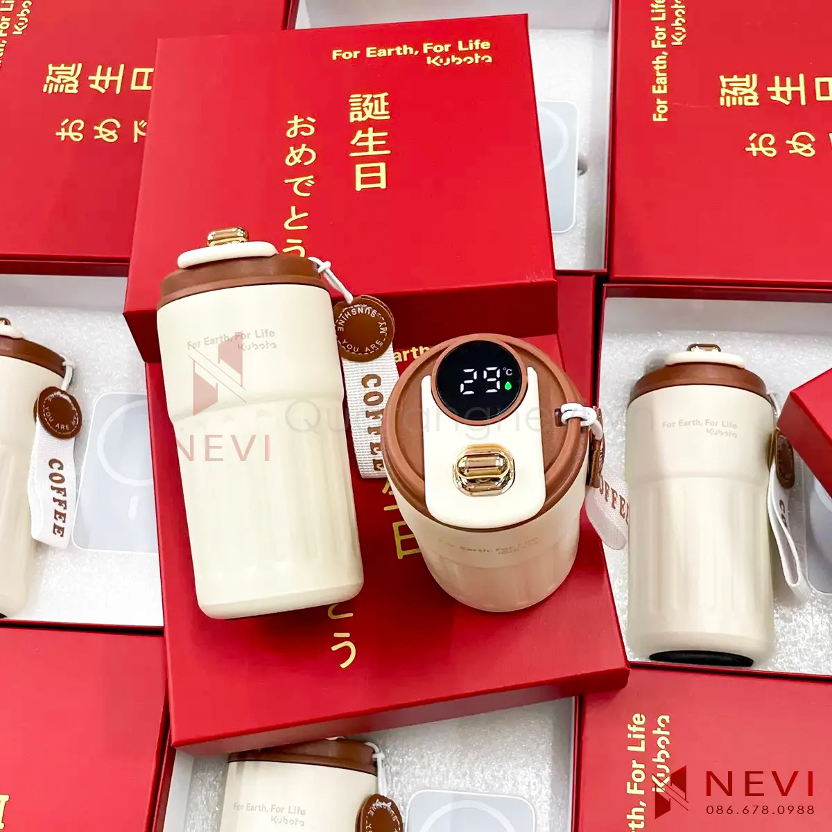 in ly giữ nhiệt làm quà tặng