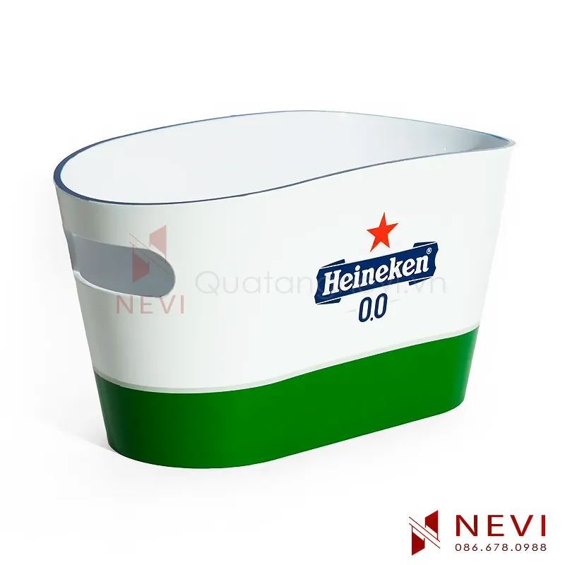 xô đá ướp bia rượu in logo cao cấp bởi quà tặng nevi