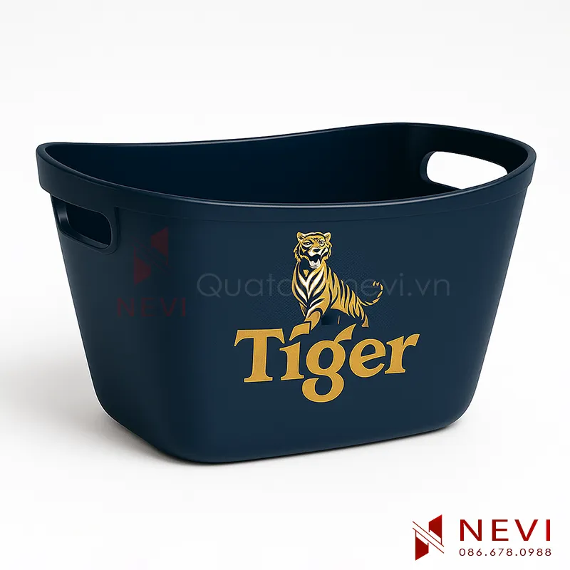 Xô Đá Nhựa Tiger đẹp