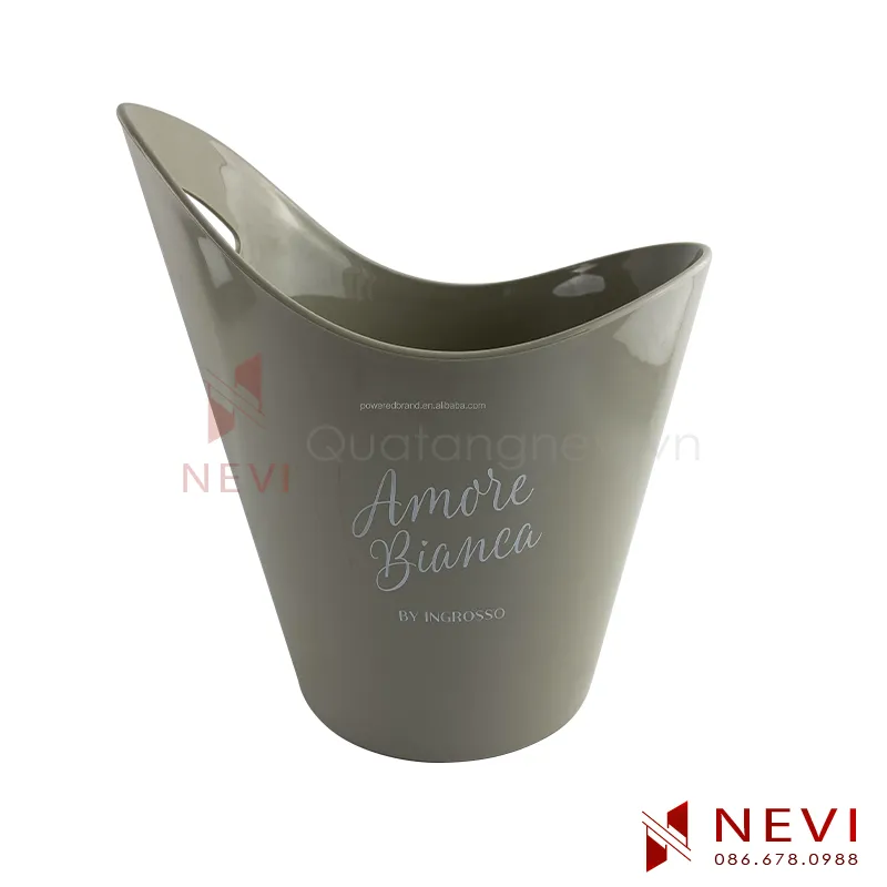 xô đá nhựa cao cấp 1 quai đẹp