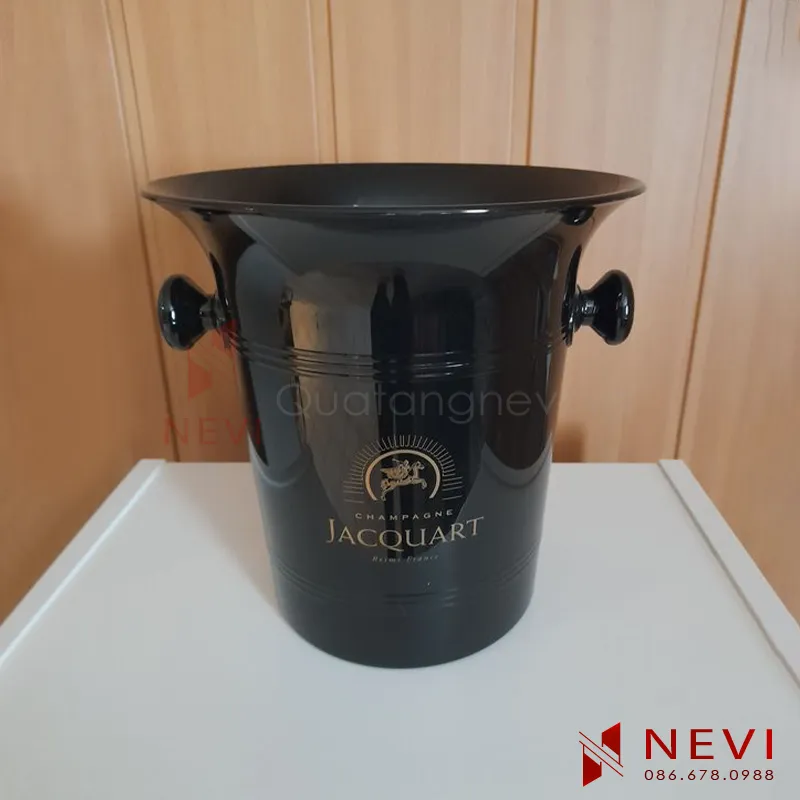 cung cấp xô đá nhựa in logo theo yêu cầu