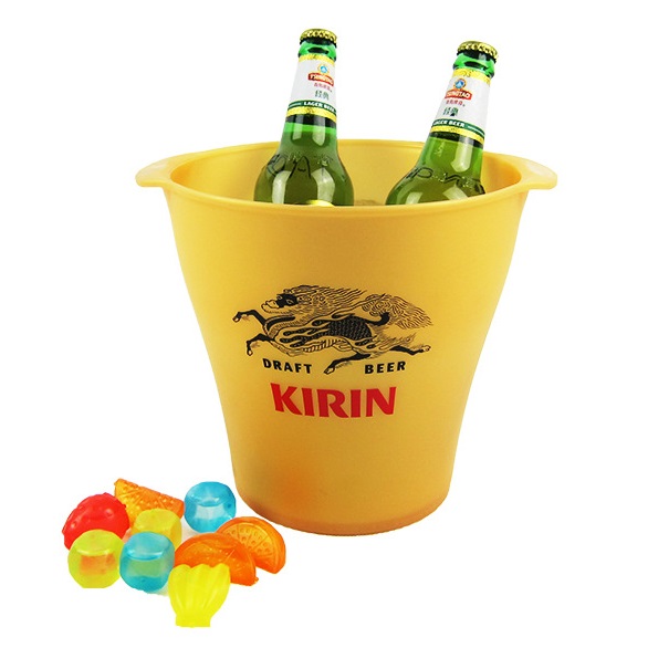 Xô đá nhựa 2 quai 3L