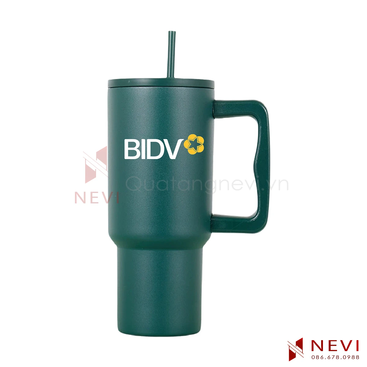 cốc giữ nhiệt có quai dung tích lớn 1.2L