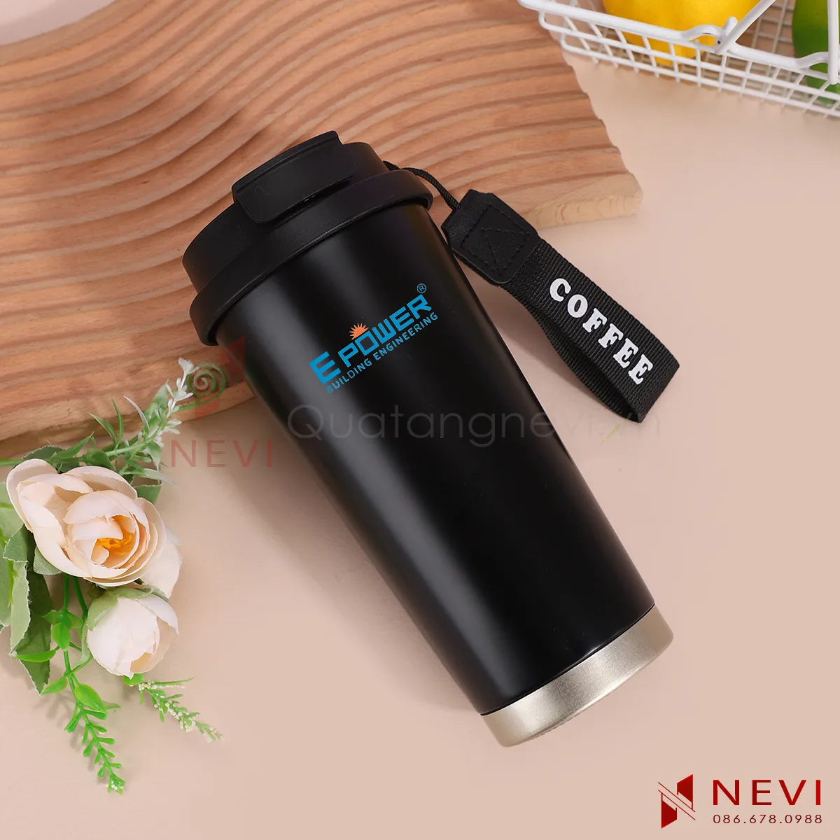 cốc giữ nhiệt 530ml tại nevi