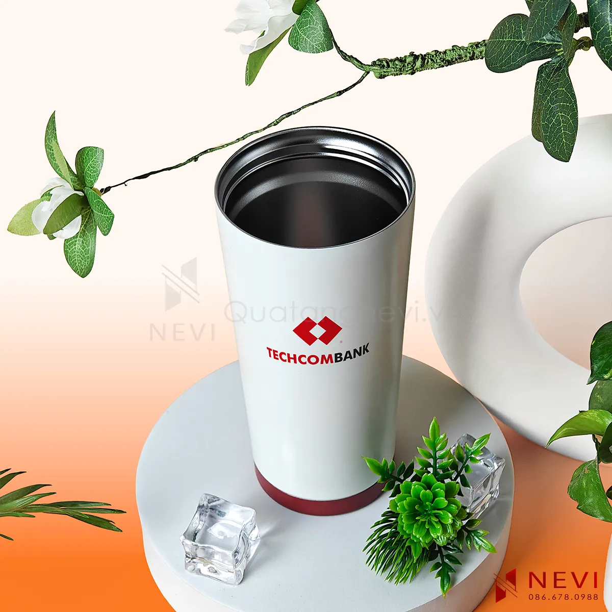 cốc giữ nhiệt inox 316 có thiết kế miệng rộng