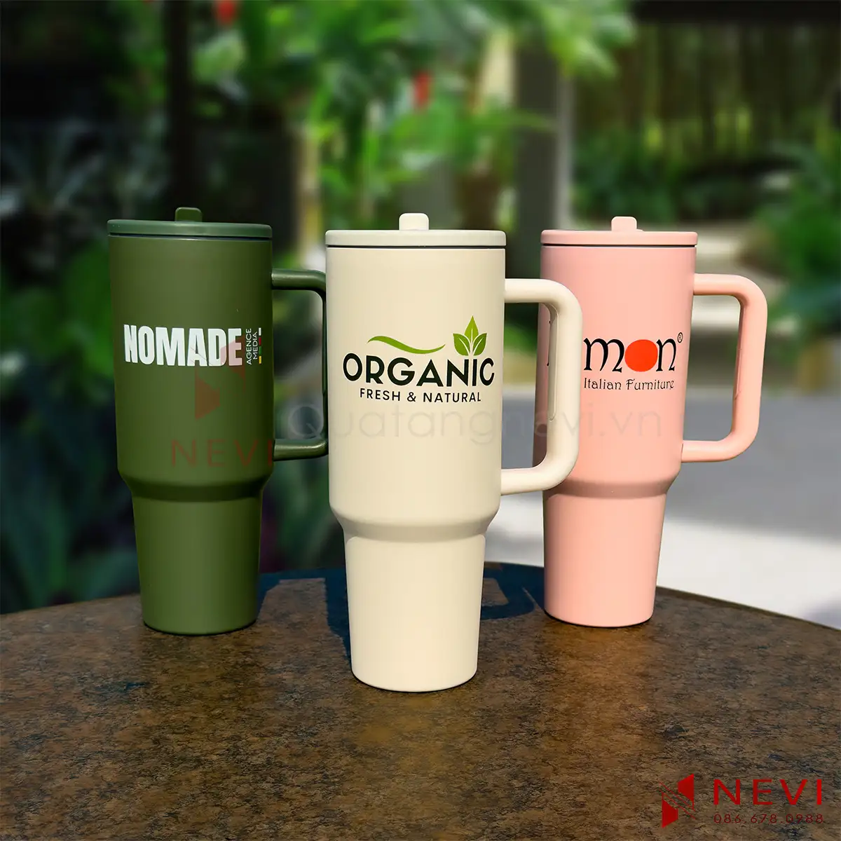 ly giữ nhiệt mẫu mới in logo tại quà tặng nevi