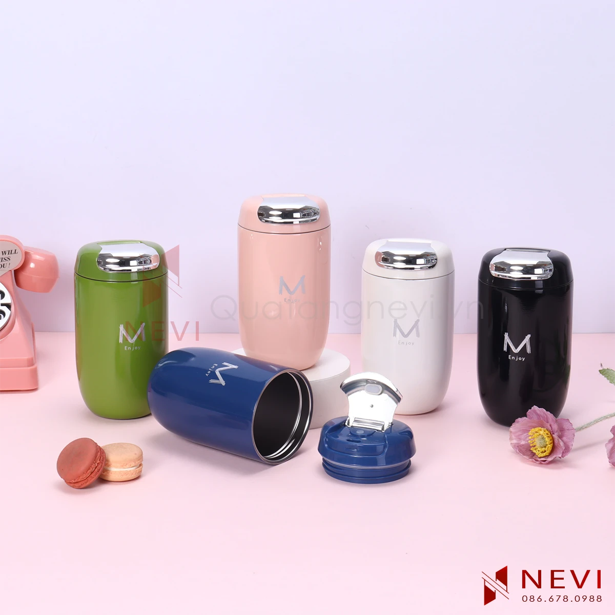 mẫu ly giữ nhiệt đẹp in ấn theo yêu cầu tại nevi