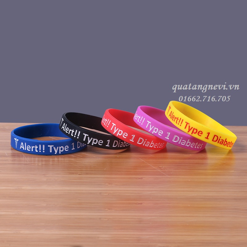 Vòng tay cao su dập chìm 6