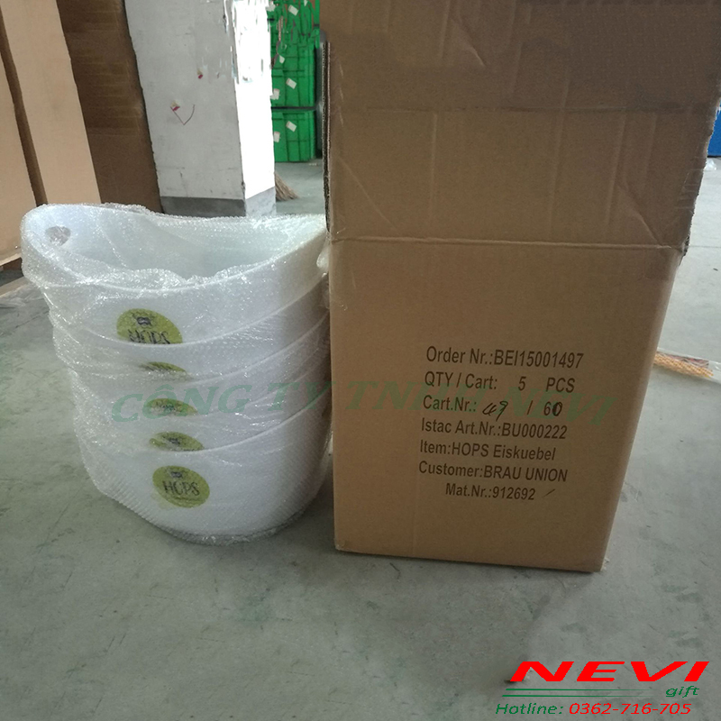 Xô Đá Nhựa 12L