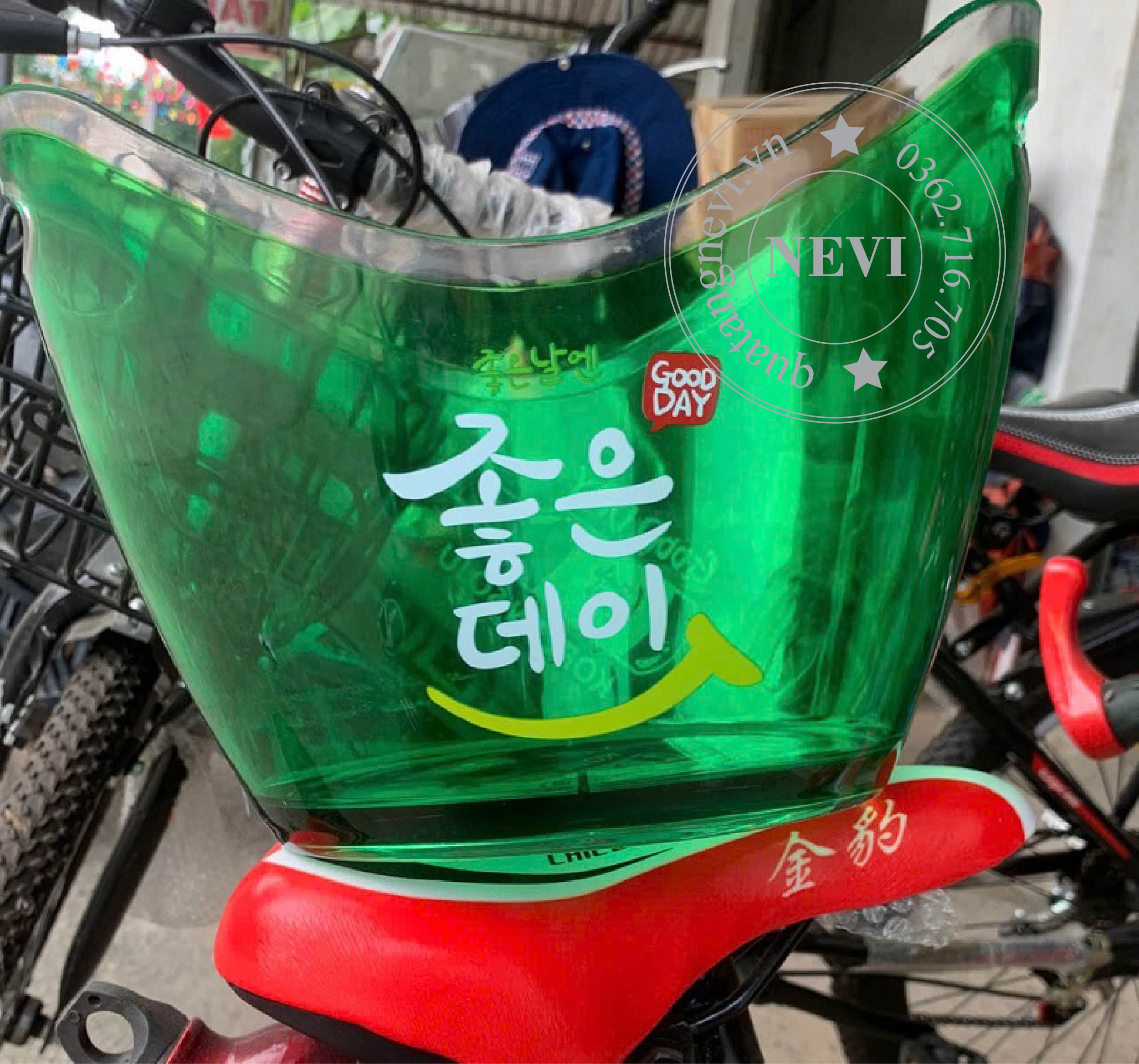 Xô Đá Nhựa Hai lớp